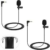 Amazon.co.jp: 2個入り ラベリアマイク DJI MIC 2、RODE Go ll